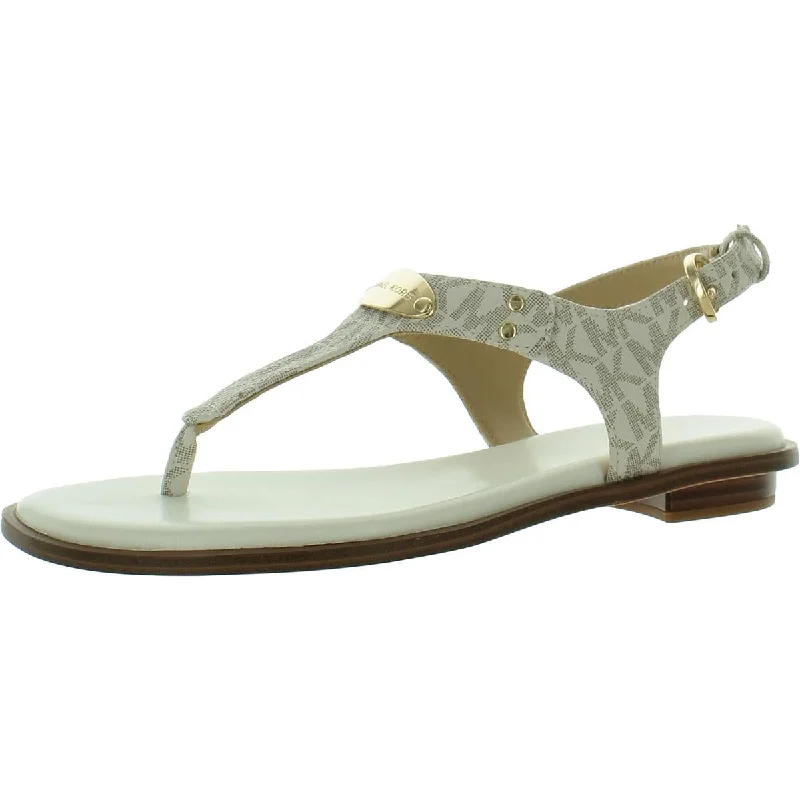 Versatile Shoes Promotion Womens Faux Leather Buckle Slingback Sandals