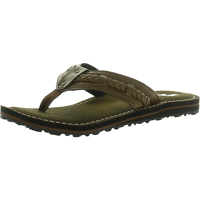 Must-Have Style Discounts Fenner Nerice Womens Leather Thong Flip-Flops