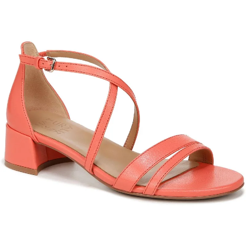 Shop Sale Items June Womens Open Toe Embossed Block Heel