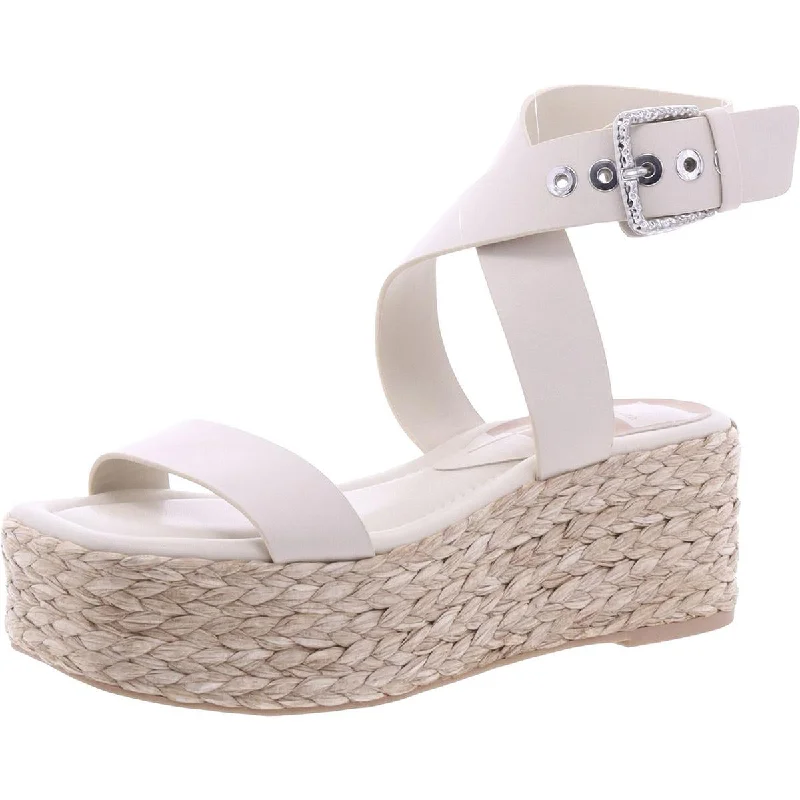 Vintage-Inspired Style Offers Womens Leather Ankle Strap Platform Sandals