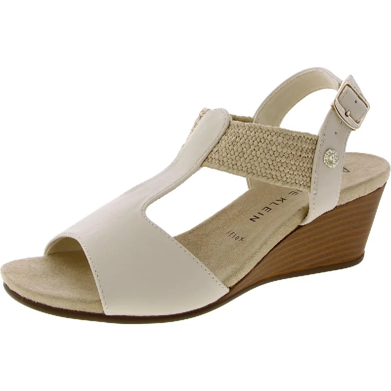 Bold Fashion Boots Sale Brody Womens Faux Leather Slingback Wedge Sandals