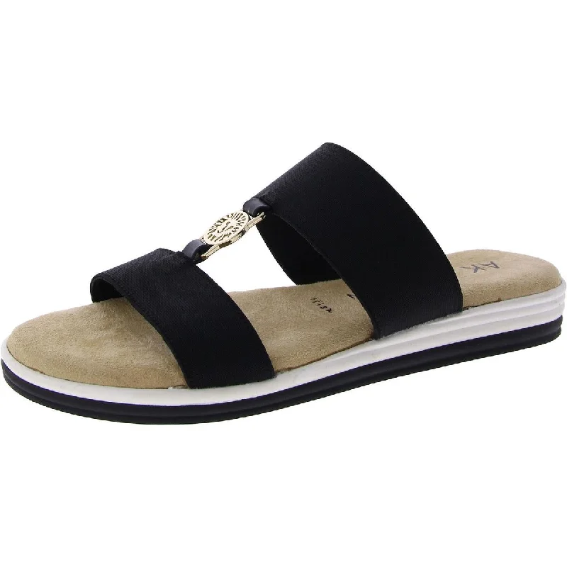 Fashionable Arch Support Shoes Promotion Womens Canvas Slip On Slide Sandals