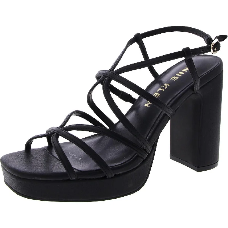 Non-Slip Work Shoes Sale Womens Faux Leather Square Toe Block Heel