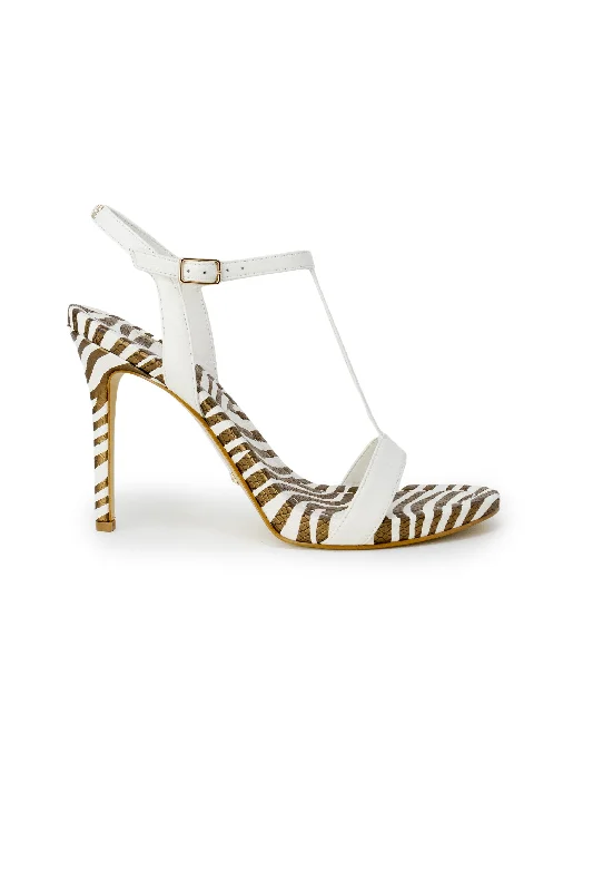 Classic Dress Shoes Sale Guess  Womens White Leather Flats Sandals