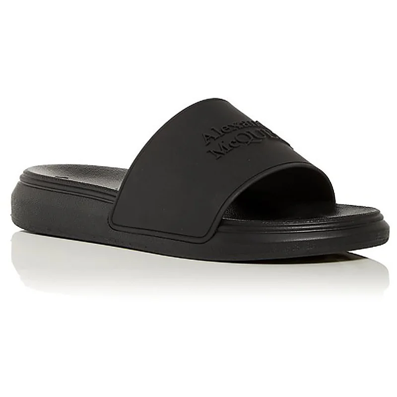 All-Season Shoes Discount Womens Slide On Flat Slide Sandals