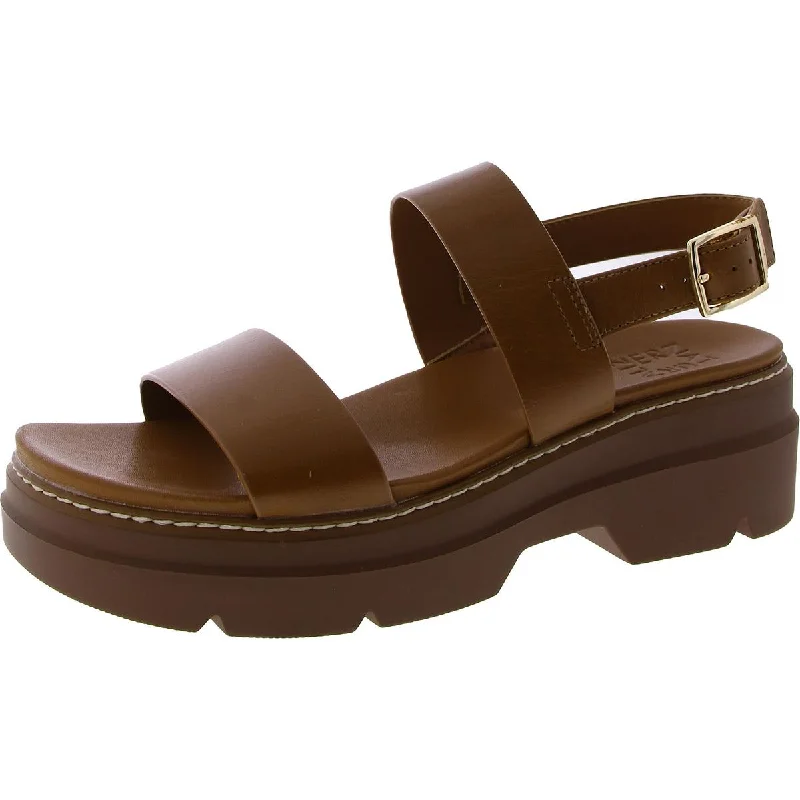 Premium Style Offers Darry Womens Leather Ankle Strap Slingback Sandals