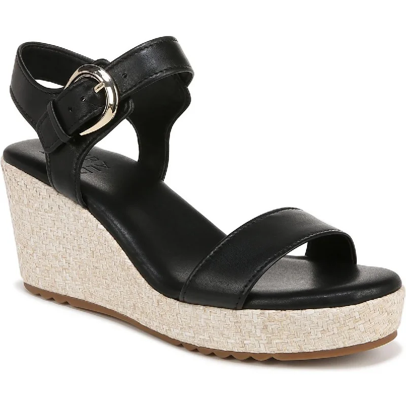 Avant-Garde Style Promotions Stella Womens Leathe Ankle Strap Wedge Sandals