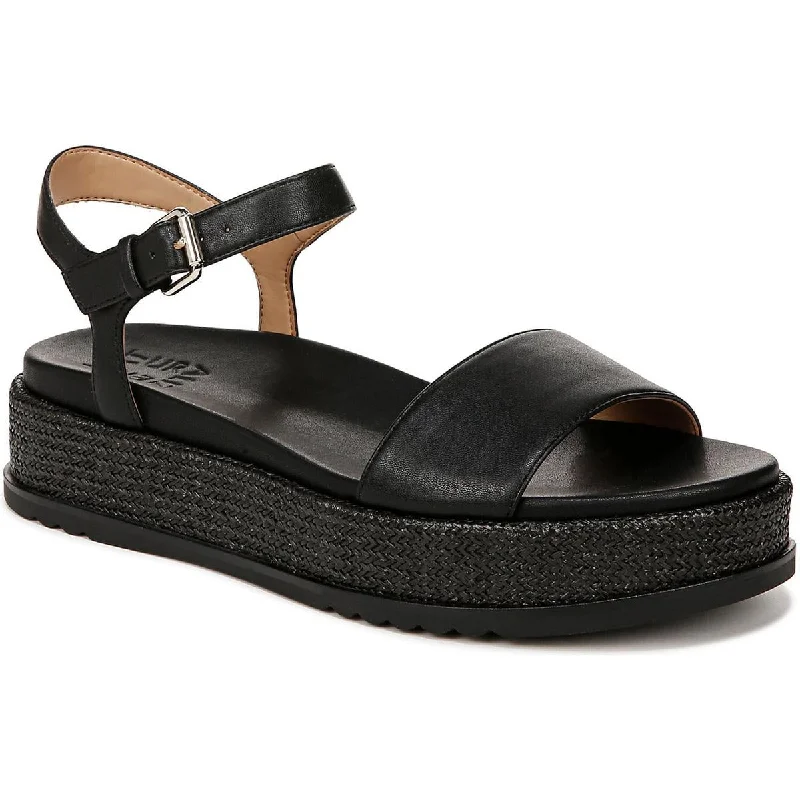 Summer Deals Zane Womens Buckle Ankle Strap Platform Sandals