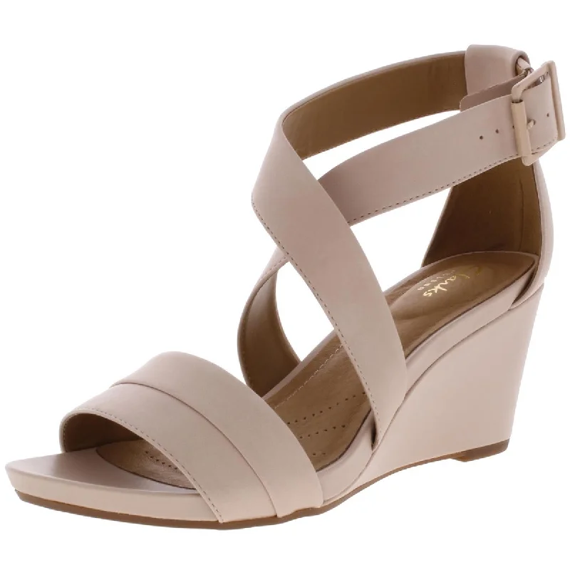 Trendy Styles Acina Newport Womens Leather Heels Wedges