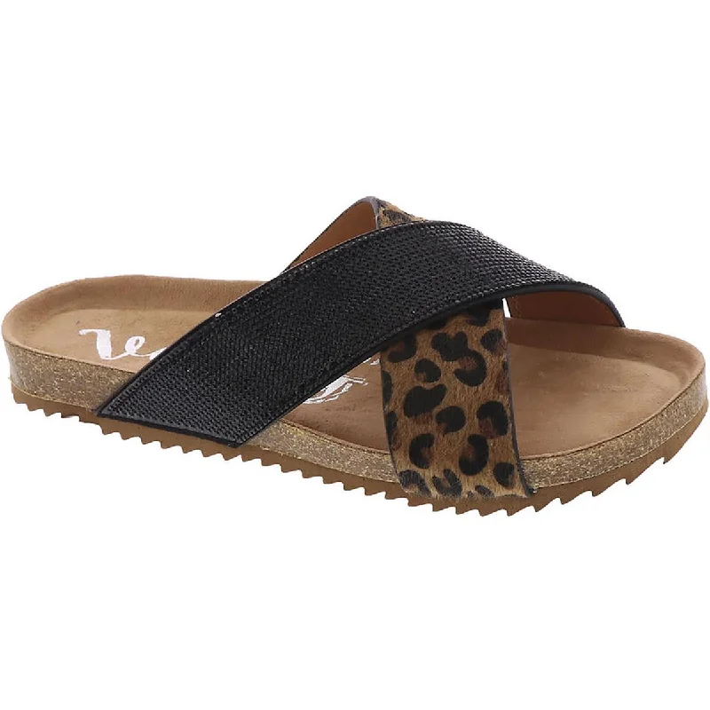 Sale Event, Prices Rock Esme Womens Embellished Flat Slide Sandals