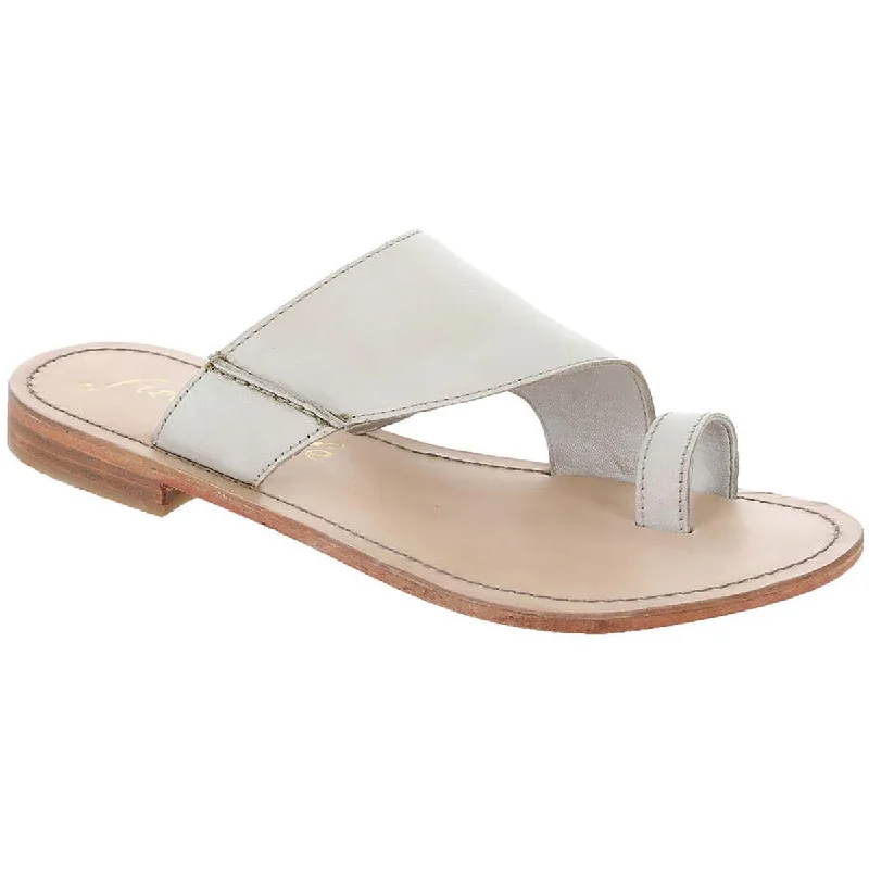 Top Deals Sant Antoni Womens Leather Slip On Slide Sandals