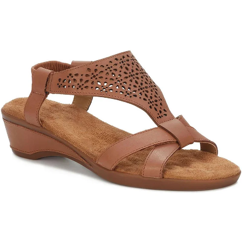 Massive Selection Sale Kitsy Womens Leather T-Strap Slingback Sandals