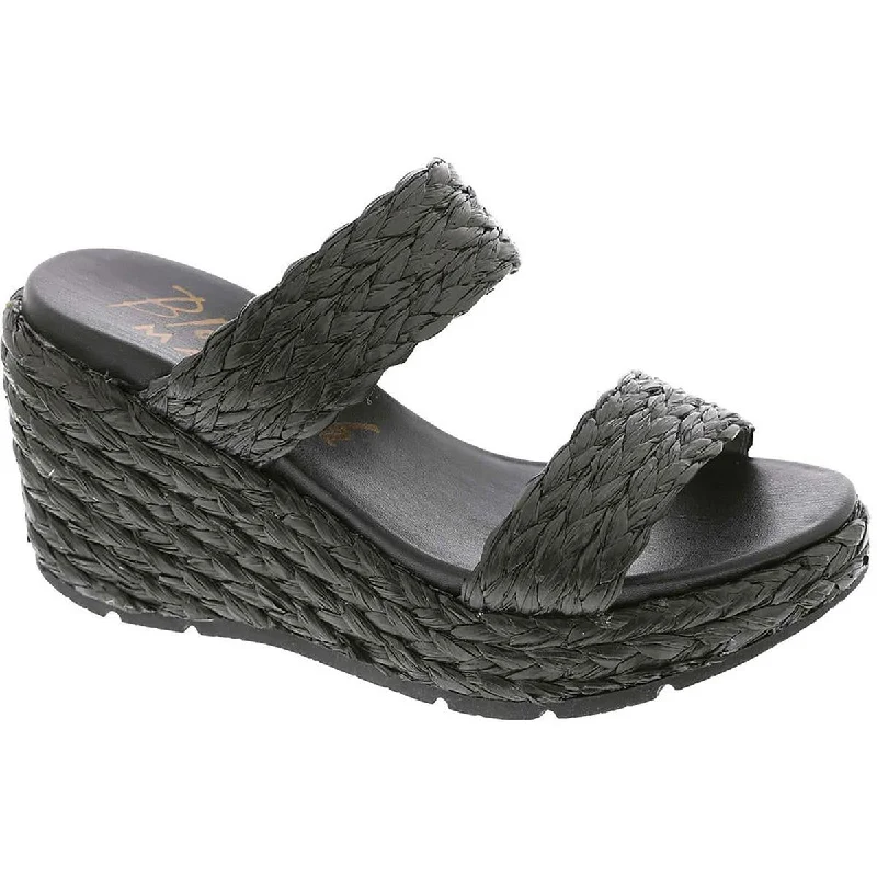 Limited Time Flash Sale Bermuda Womens Slip-On Platform Wedge Sandals