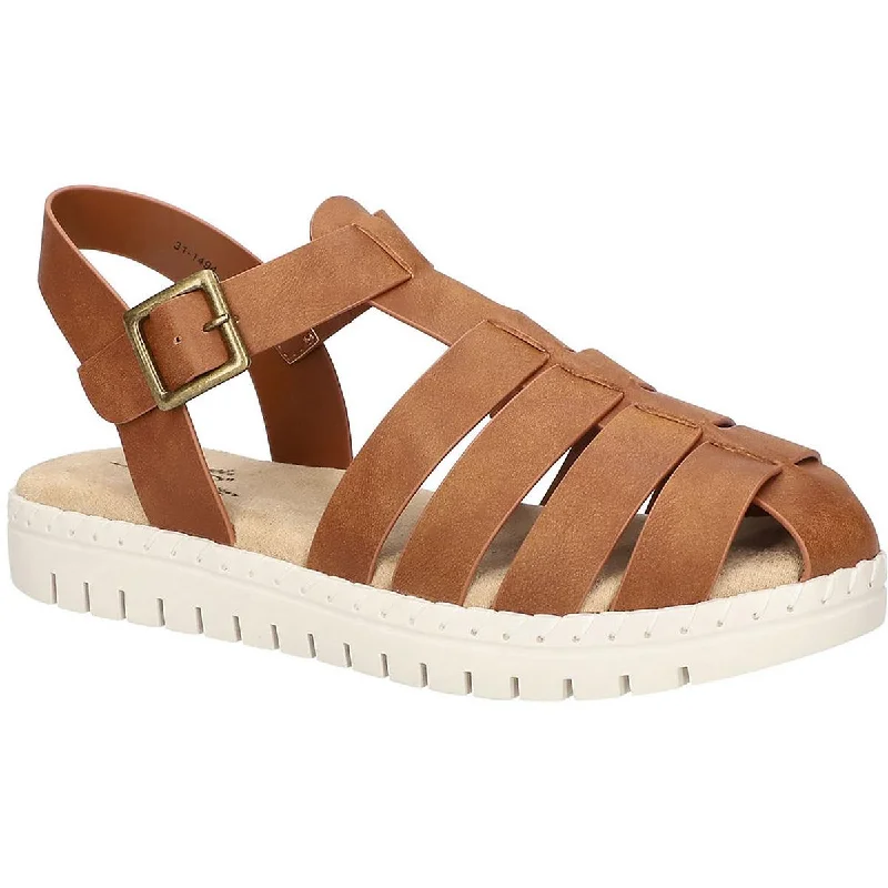 Cozy Comfort Style Sale Denalize Womens Faux Leather Comfort Slingback Sandals