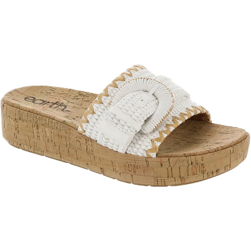 Classic Chic Deals Samsy 2 Womens Woven Casual Slide Sandals