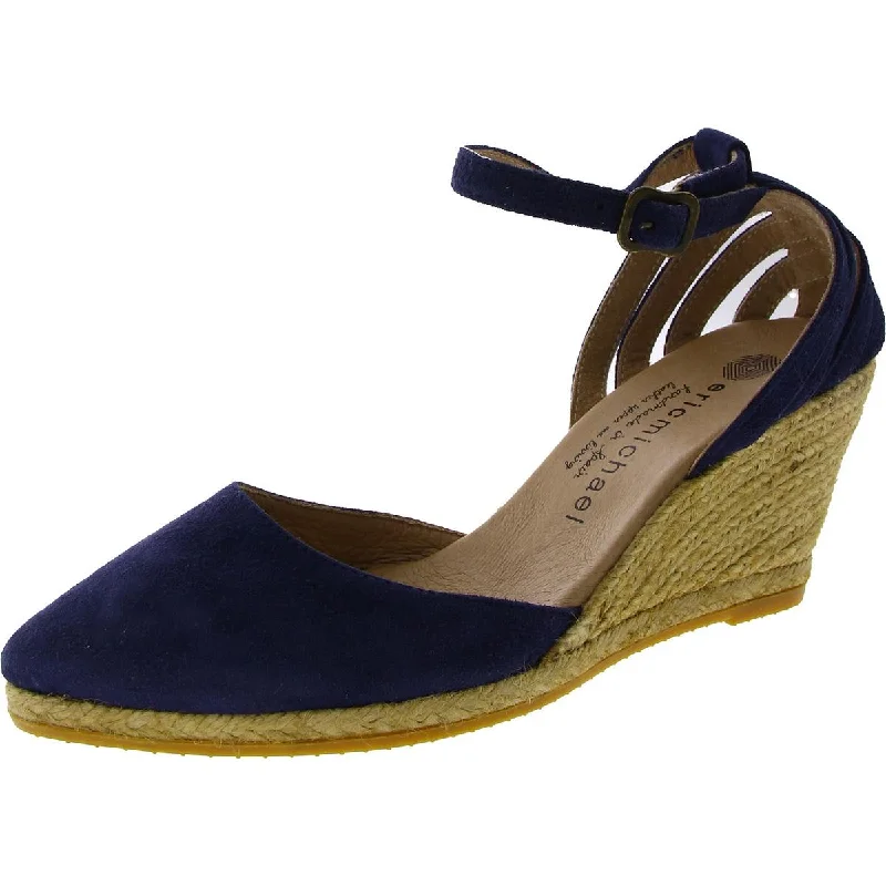 Relaxed Style Deals Thora Vera Womens Pointed Toe Ankle Strap Wedge Sandals