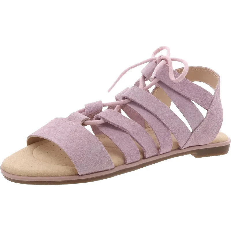 Must-Have Boots Sale Bay Tulip Womens Suede Tie-Up Strappy Sandals
