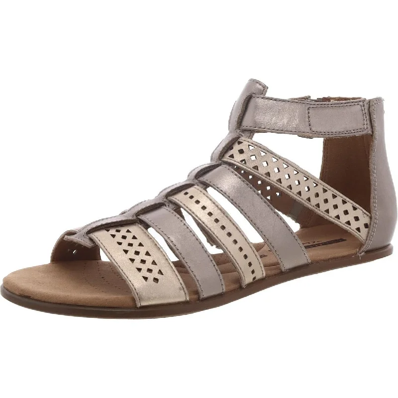 Flexible Sole Shoes Sale Kele Lotus Womens Metallic Adjustable Gladiator Sandals