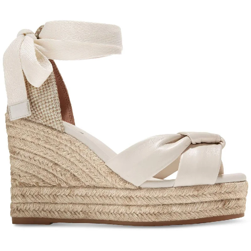 Vintage-Inspired Shoes Deal CLOUDFEEL HAMPTON Womens Leather Espadrille Wedge Sandals