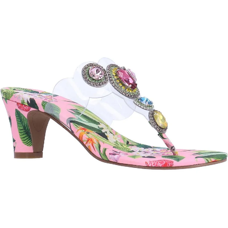Trendy Boots Discount Varanese Womens Rhinestone Dressy T-Strap Sandals