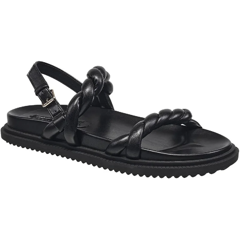 Ultra-Light Footwear Sale BRIEANNE Womens Faux Leather Strappy Flatform Sandals
