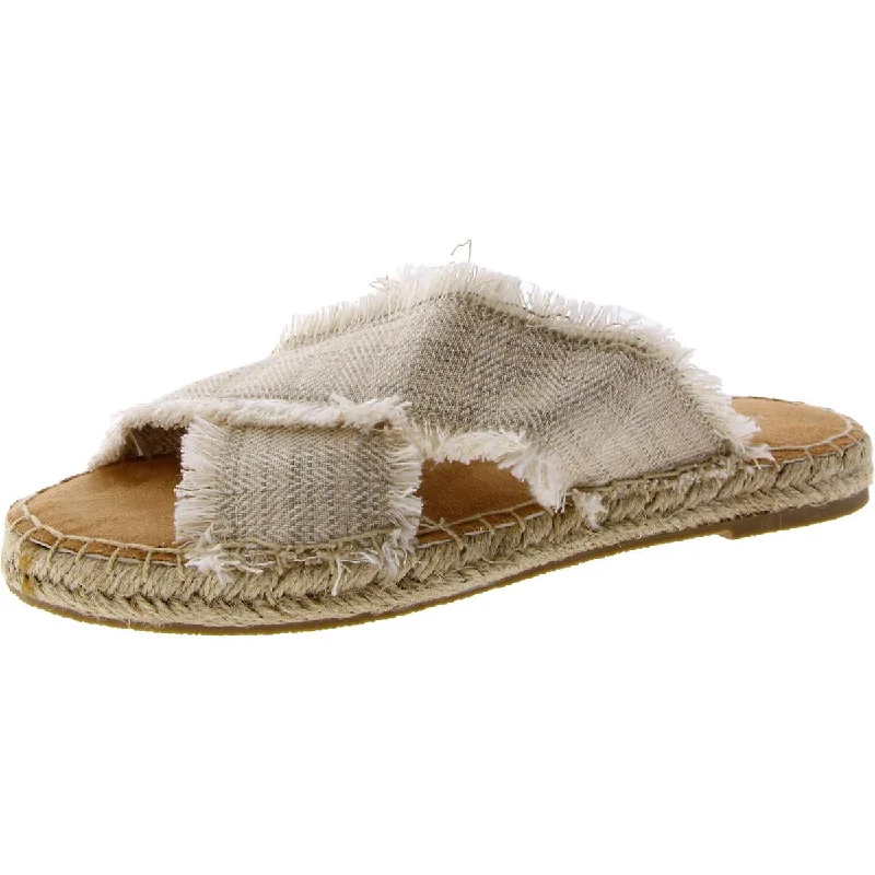Breathable Shoes Pepper Womens Slip-On Fringe Slide Sandals