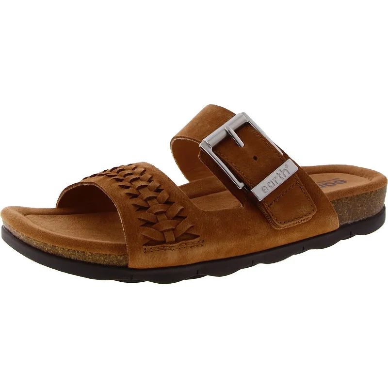 Comfortable Dress Shoes Womens Adjustable Slip On Slide Sandals