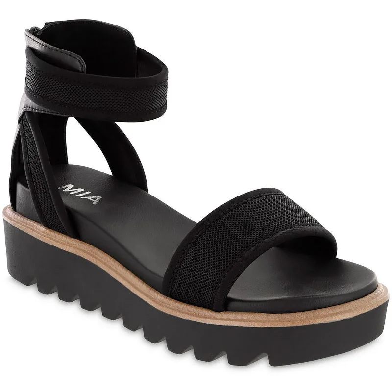 Designer Casual Shoes JINGER Womens Ankle Strap Strappy Platform Sandals