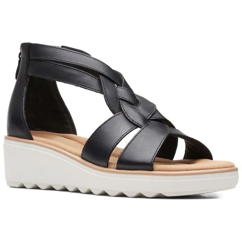 Minimalist Casual Shoes Jillian Womens Leather Zipper Ankle Strap