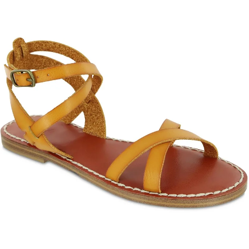 Bold Fashion VESA Womens Faux Leather Ankle Strap Strappy Sandals