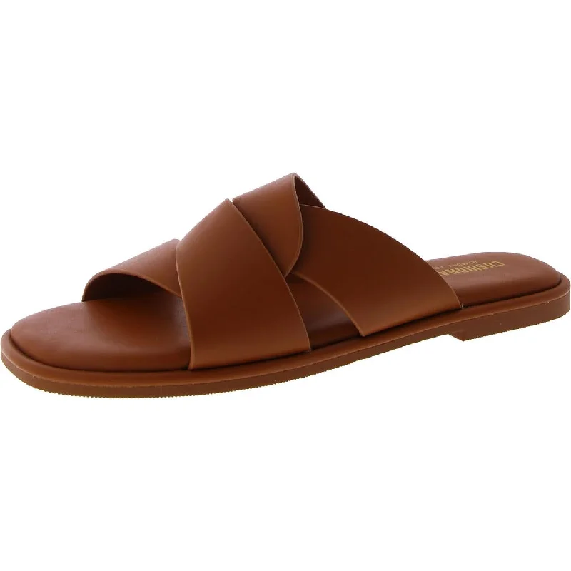 Sale Clearance Tribune Womens Cris-Cross Slip On Slide Sandals