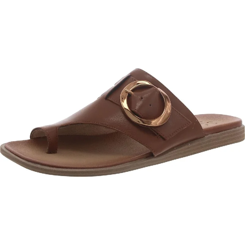 Flash Sale Online JOANIE Womens Faux Leather Slide sandal Thong Sandals