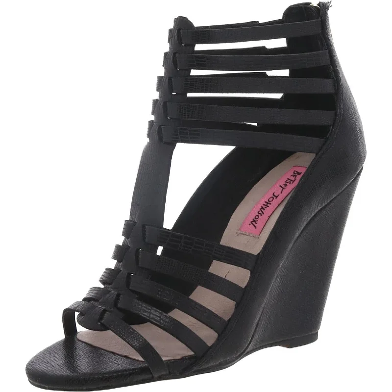 Sale On Sale Womens Man Made Wedge Wedge Sandals