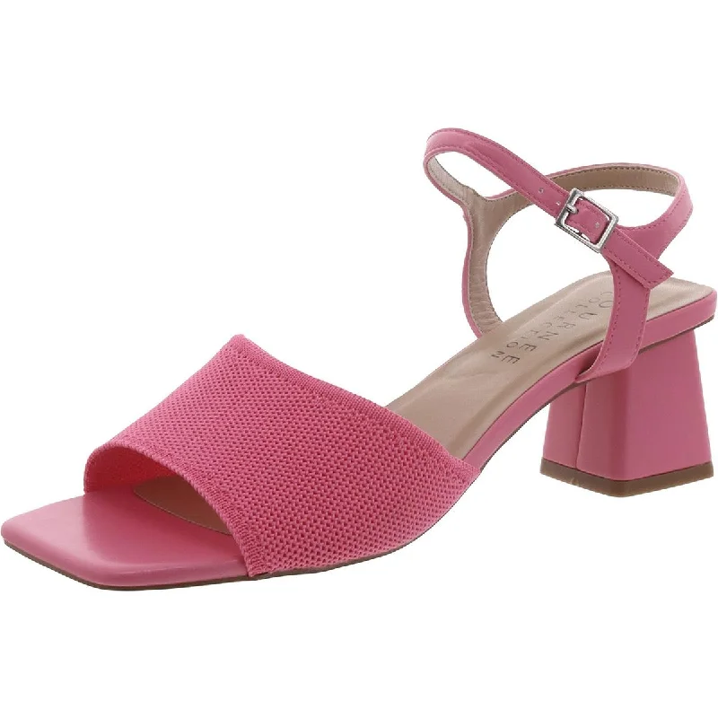 Special Offer Womens Ankle strap Square toe Block Heel
