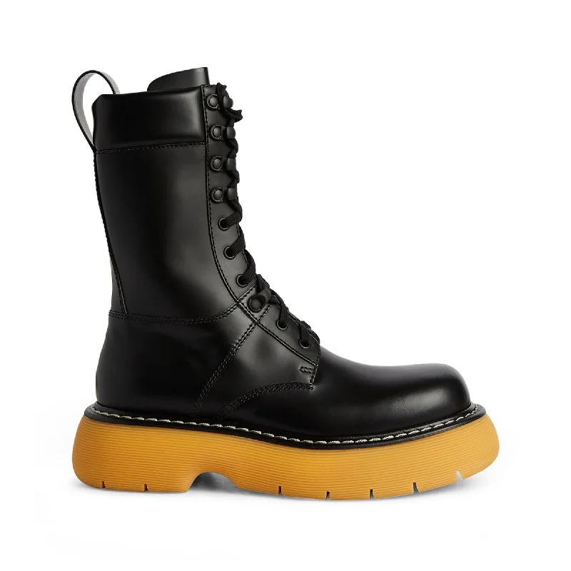 Trendy Outdoor Casual Shoes Bottega Veneta Leather Bounce Boots