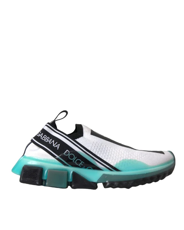 Holiday Attire Sale Dolce & Gabbana  Portofino Sneaker White/Teal Men's