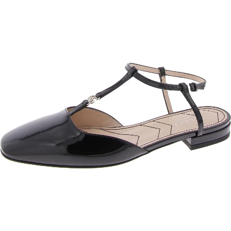 Womens Slip On Square Toe Ballet Flats