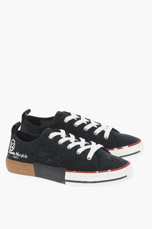 Latest Trends Maison Margiela MM22 Denim Low Top Sneakers 35 Shoes EU