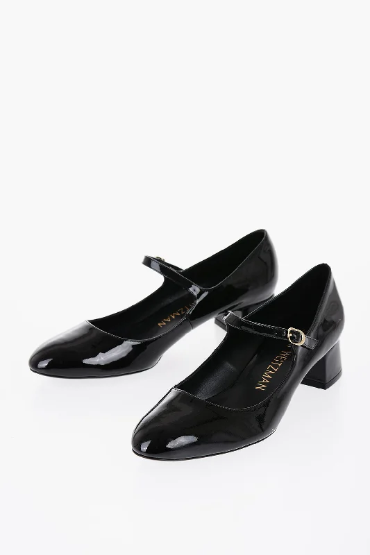 Women's Chic Footwear Stuart Weitzman Patent Leather VIVIENNE Mary Jane Ballet Flats 3,5cm 39.5 Shoes EU Women's Chic Footwear Stuart Weitzman Patent Leather VIVIENNE Mary Jane Ballet Flats 3,5cm 39.5 Shoes EU