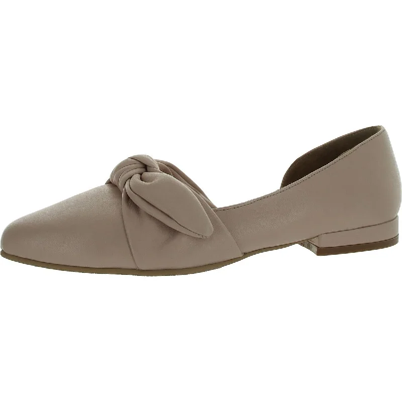 Ivory Womens Slip On Flat D'Orsay