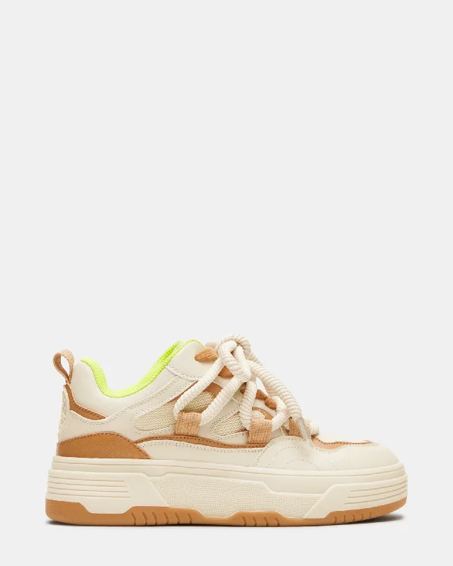 Comfortable Formal Shoes BOOMER TAN MULTI