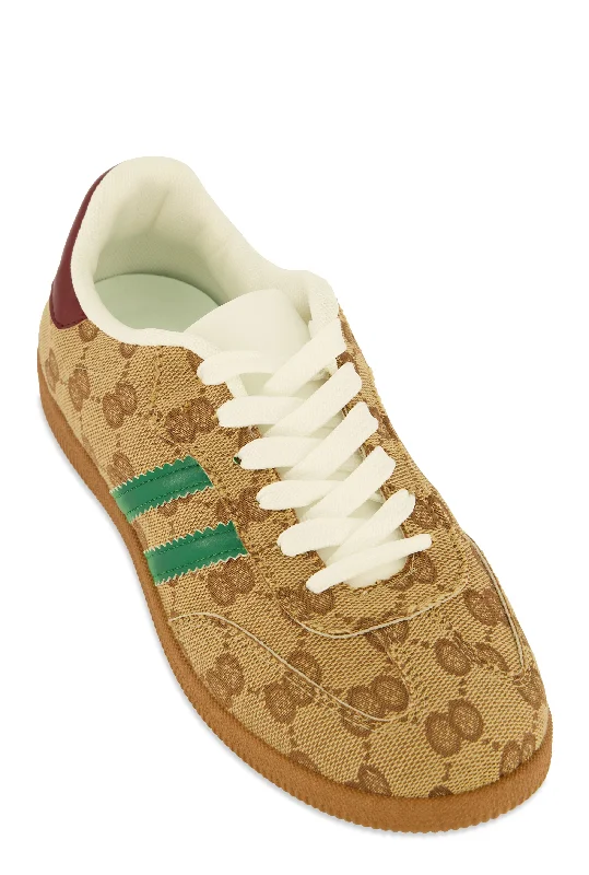 Exclusive Discount Side Stripe Detail Lace Up Sneakers