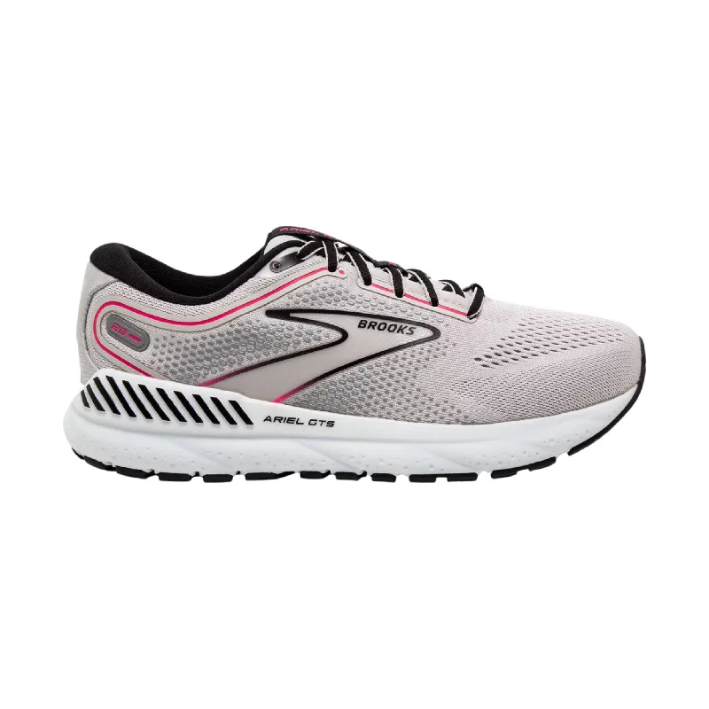 Exclusive Sale Brooks Women's Ariel GTS 23 Road Running Shoes - Grey/Black/Pink- ONLINE STORE CREDIT/EXCHANGE ONLY Exclusive Sale Brooks Women's Ariel GTS 23 Road Running Shoes - Grey/Black/Pink- ONLINE STORE CREDIT/EXCHANGE ONLY