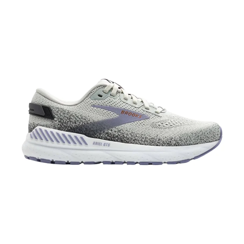 Limited Time Offer Brooks Women's Ariel GTS 24 Road Running Shoes - Mercury/Ebony/Sweet Lavender Limited Time Offer Brooks Women's Ariel GTS 24 Road Running Shoes - Mercury/Ebony/Sweet Lavender