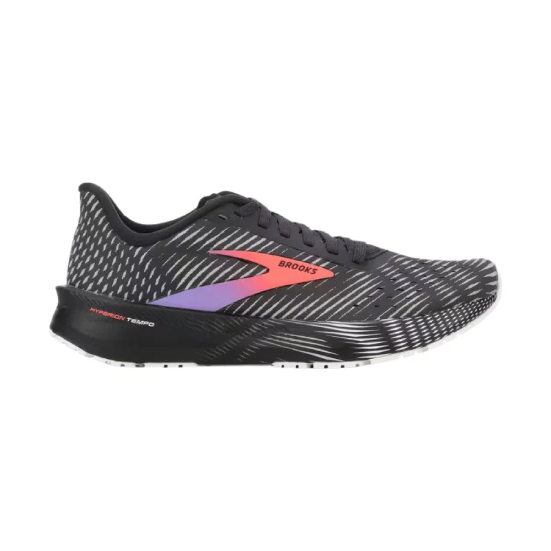 Comfortable Everyday Shoes Brooks Women's Hyperion Tempo Running Shoes - Black/Coral/Purple Comfortable Everyday Shoes Brooks Women's Hyperion Tempo Running Shoes - Black/Coral/Purple