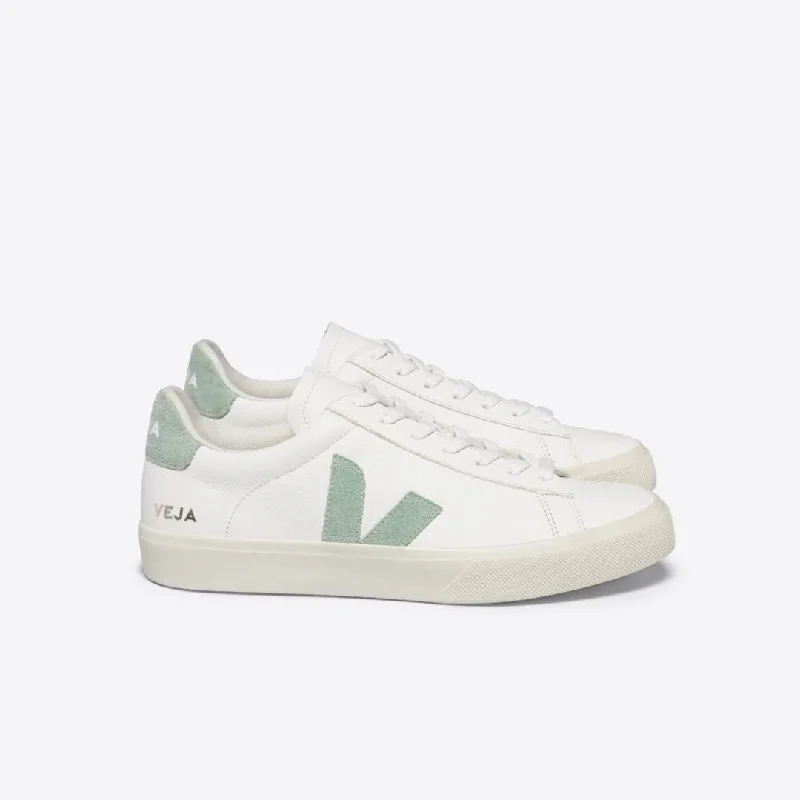 Modern Fashion Loafers Campo Chromefree Sneaker (White + Matcha)