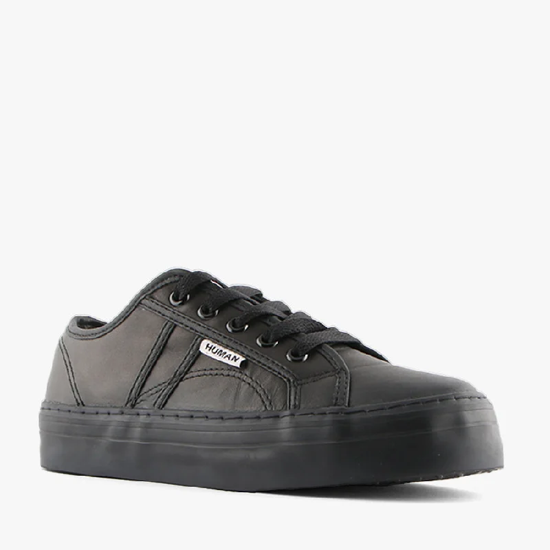 Street-Style Slip-Ons CASS BLACK/BLACK