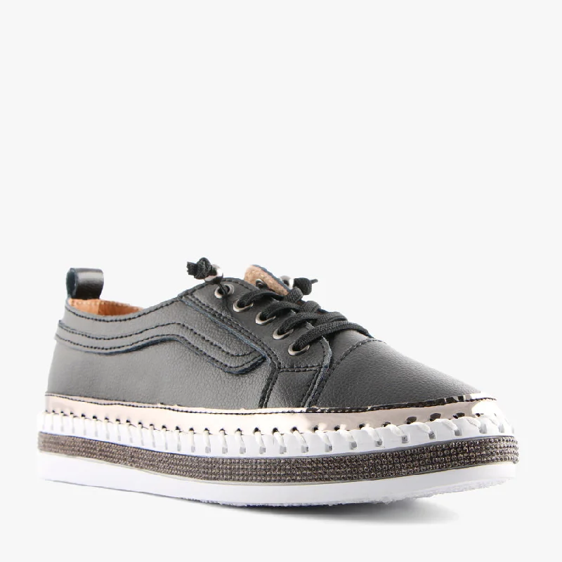 High-Fashion Casual Shoes CHEERY BLACK