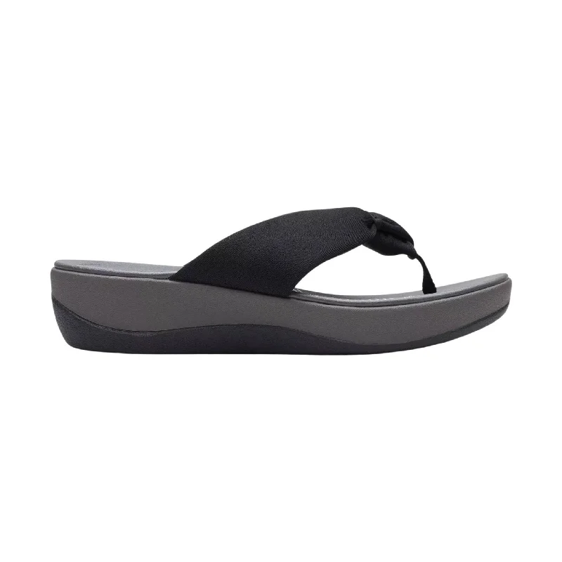 Trend Alert Clarks Women's Arla Glison Sandal - Black Fabric