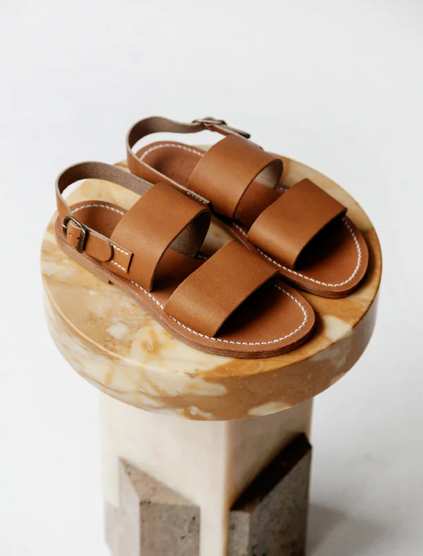 Smart Casual Deals K. Jacques Natural Leather Sandals